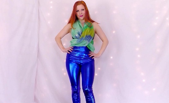 Lady Fyre - Trapped In A Shiny Pants Trance