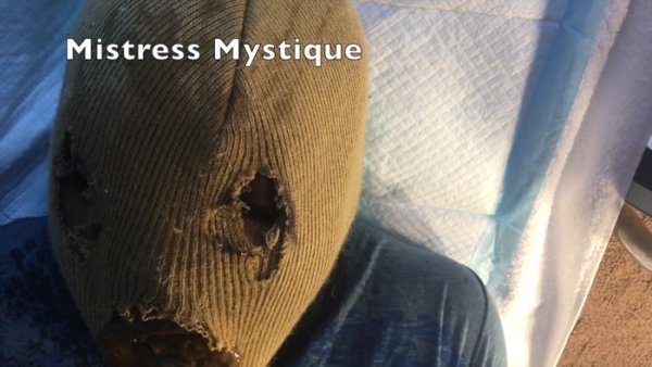 Mistress Mystique - Brown Birthday Cake