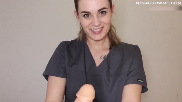 NinaCrowne -  Nurse Fucks And Milks You - Eye contact