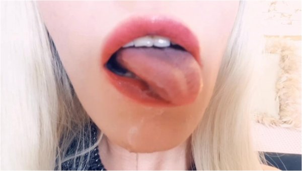 Goddess Natalie - Swallow my spit bitch - Face Worship