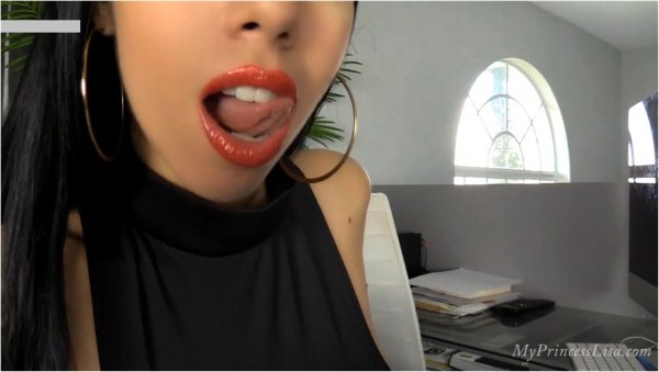 Lisa Jordan - Lipstick slave job - Makeup Goddess