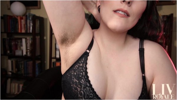 LivRoyale - Hairy Armpits and Deodorant Fetish Video Call