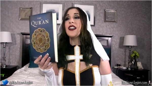 Goddess Femdom - 666 nun - Fuck your god
